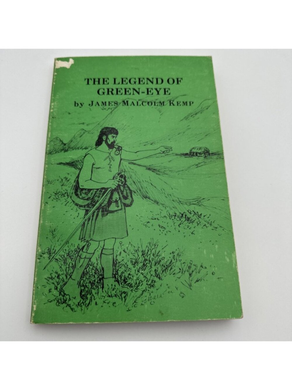 The Legend Of Green-Eye SIGNED James Malcolm Kemp PB 1993 1st Printing Kennebec